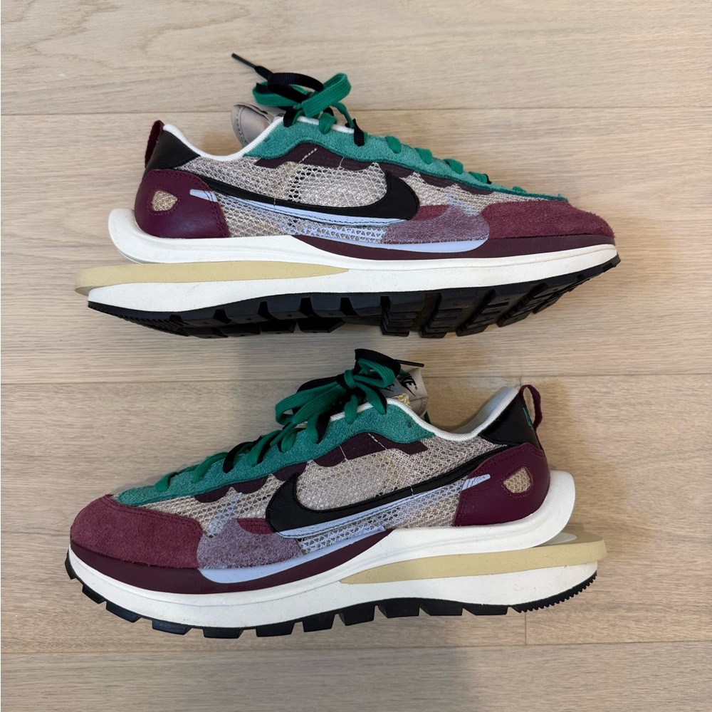 Nike sacai x VaporWaffle SP Villain Red - worn 1x